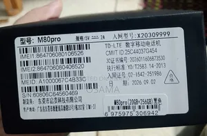New Mobile Phone 256 GB Black