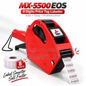 MX-5500 EOS 8 Digits Price Tag Labeller – Manual Pricing Gun Machine