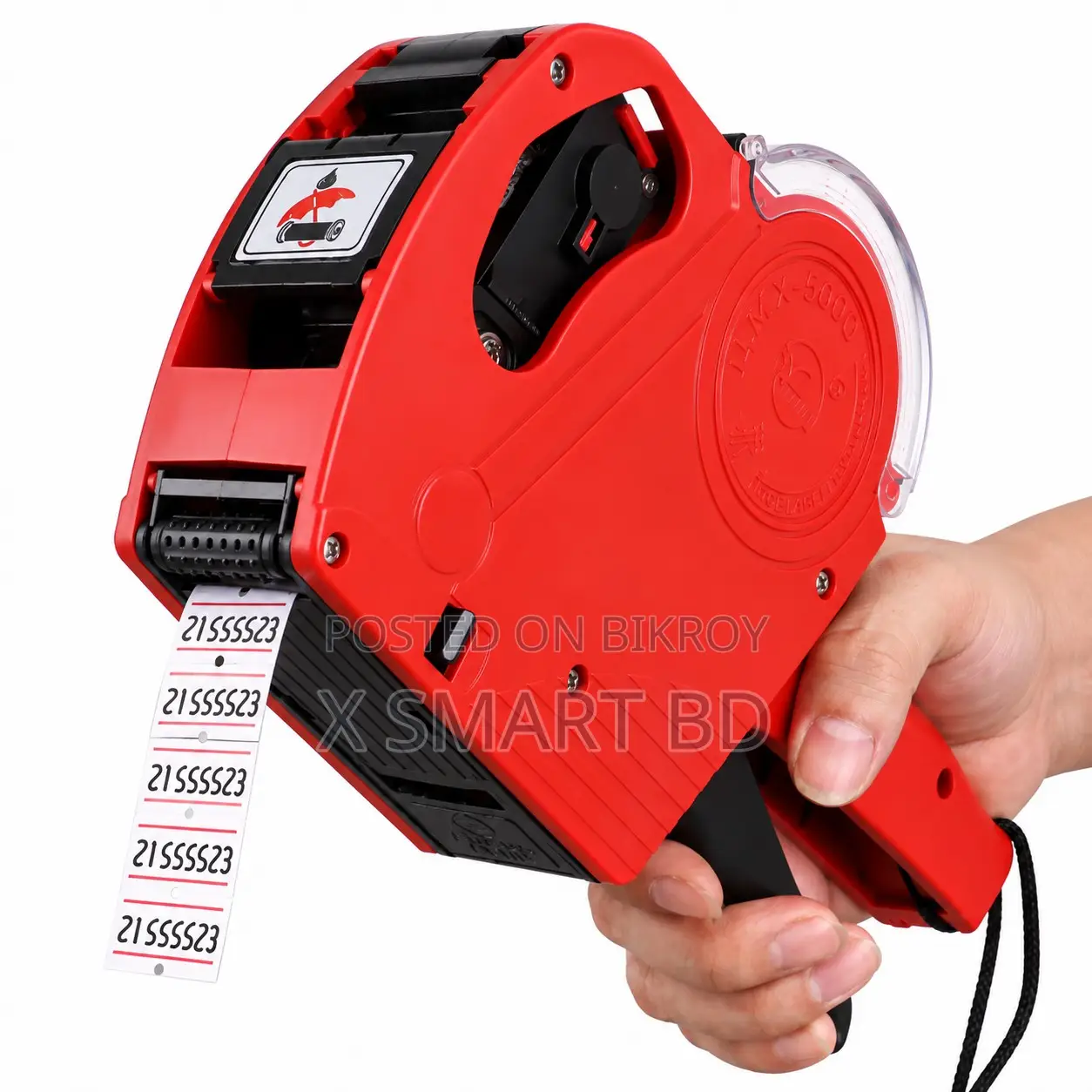 MX-5500 EOS 8 Digits Price Tag Labeller – Manual Pricing Gun Machine