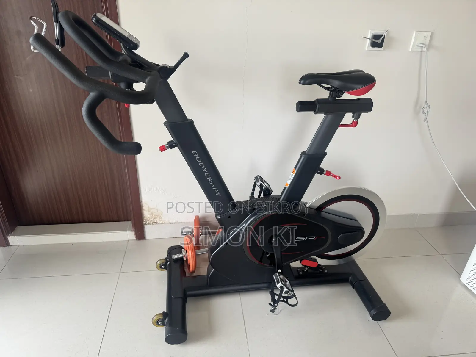 Bodycraft SPR Spin Bike Fitness Exercise Bicycle