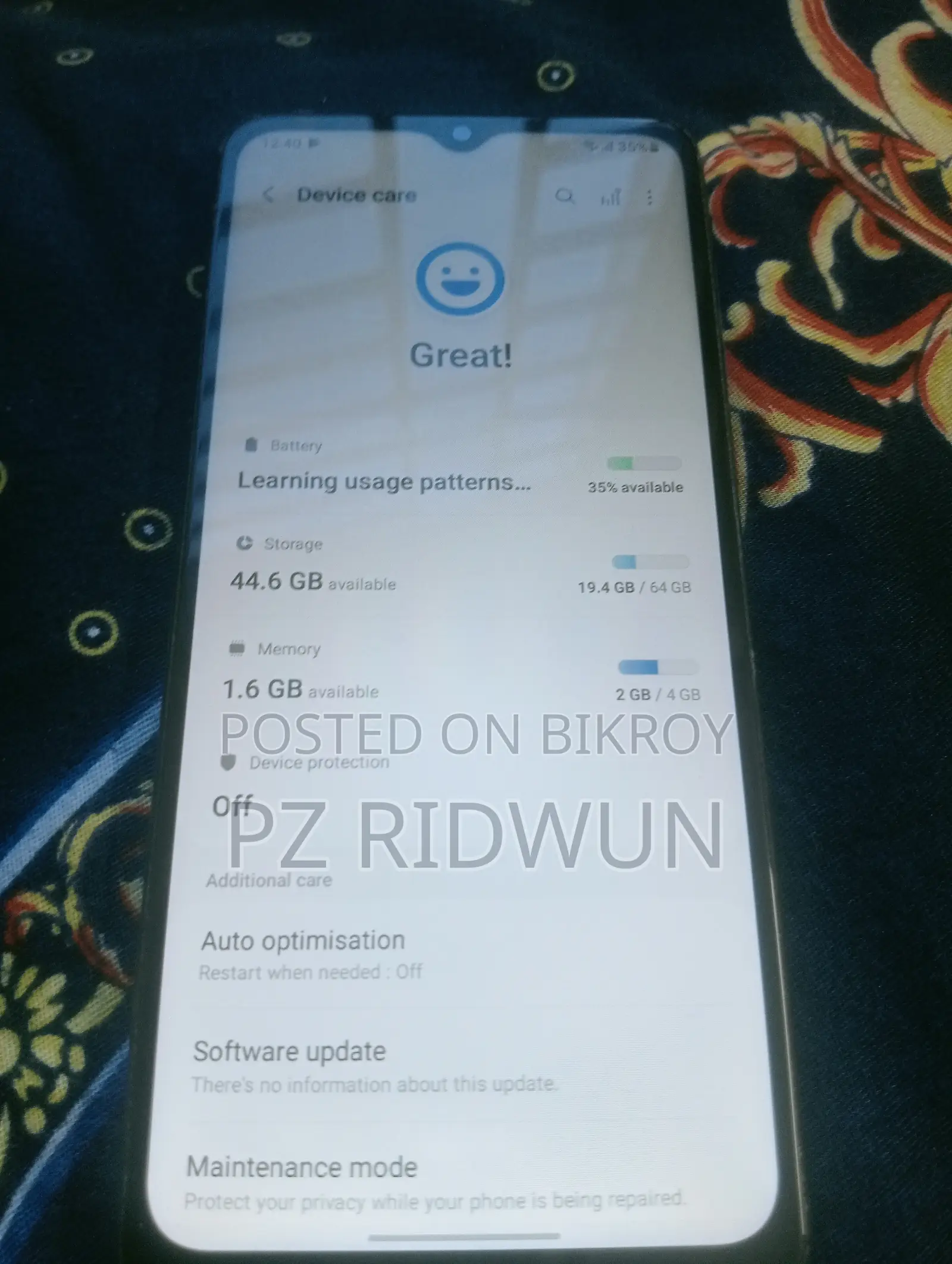 Samsung Galaxy A12 64 GB Black