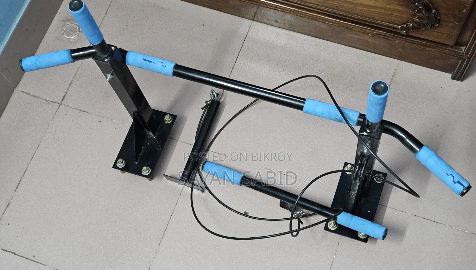Dumbbell and Pull Up Bar
