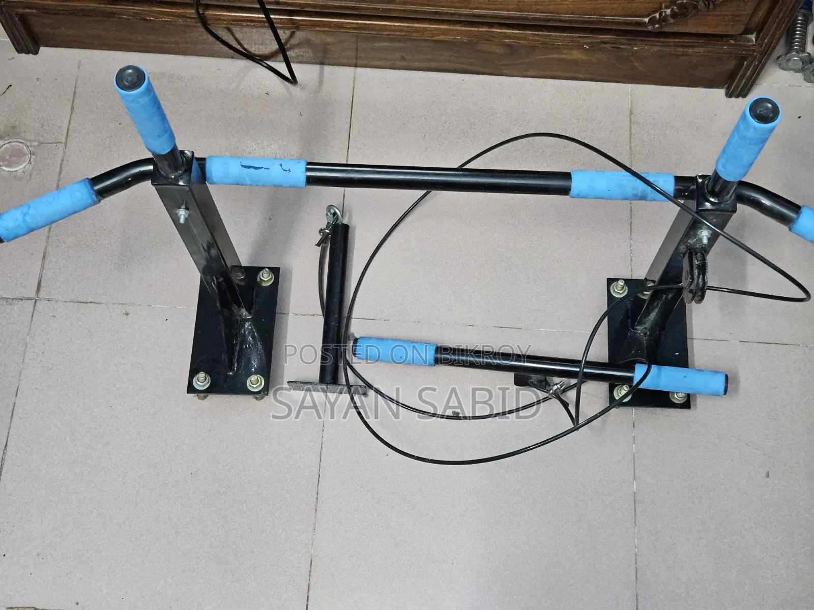 Dumbbell and Pull Up Bar