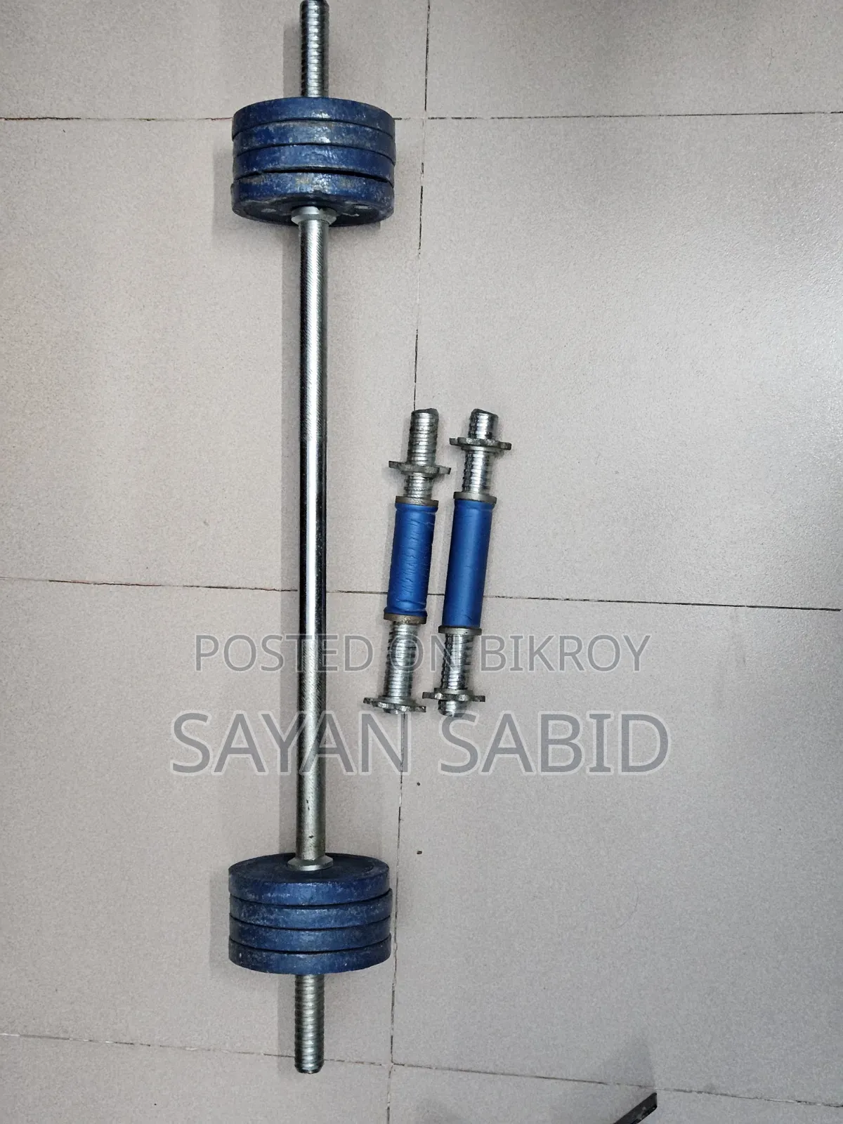 Dumbbell and Pull Up Bar