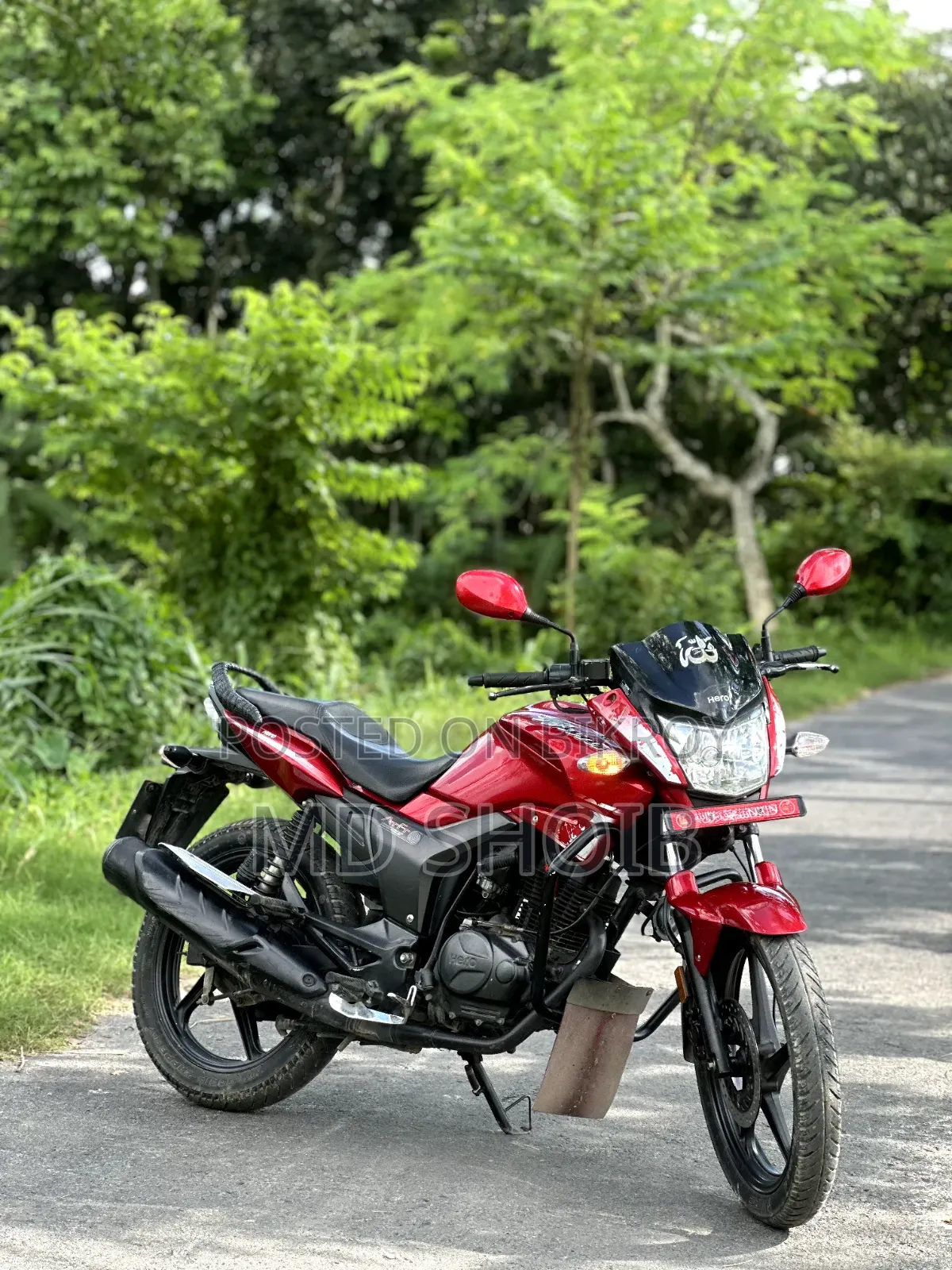 হিরো হাঙ্ক ১৫০ ২০২০ লাল