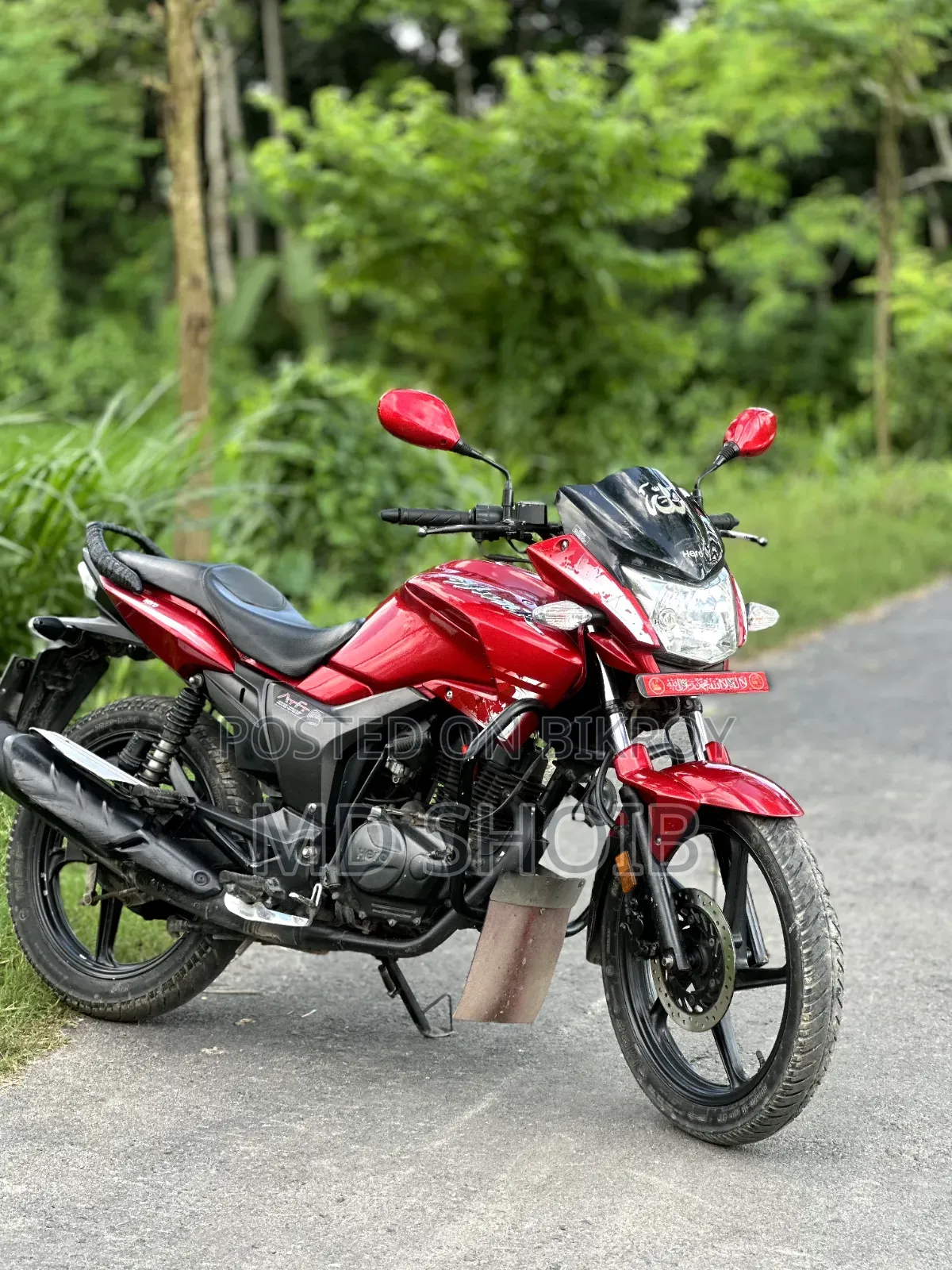 হিরো হাঙ্ক ১৫০ ২০২০ লাল