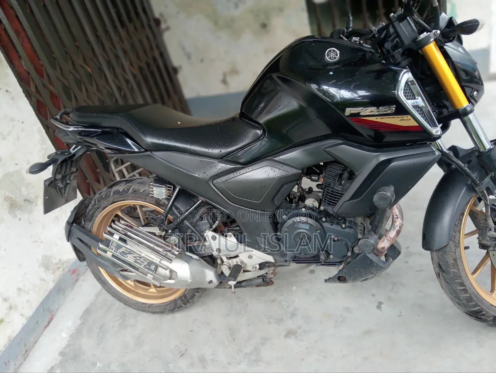 Yamaha FZS V3 2023 Black