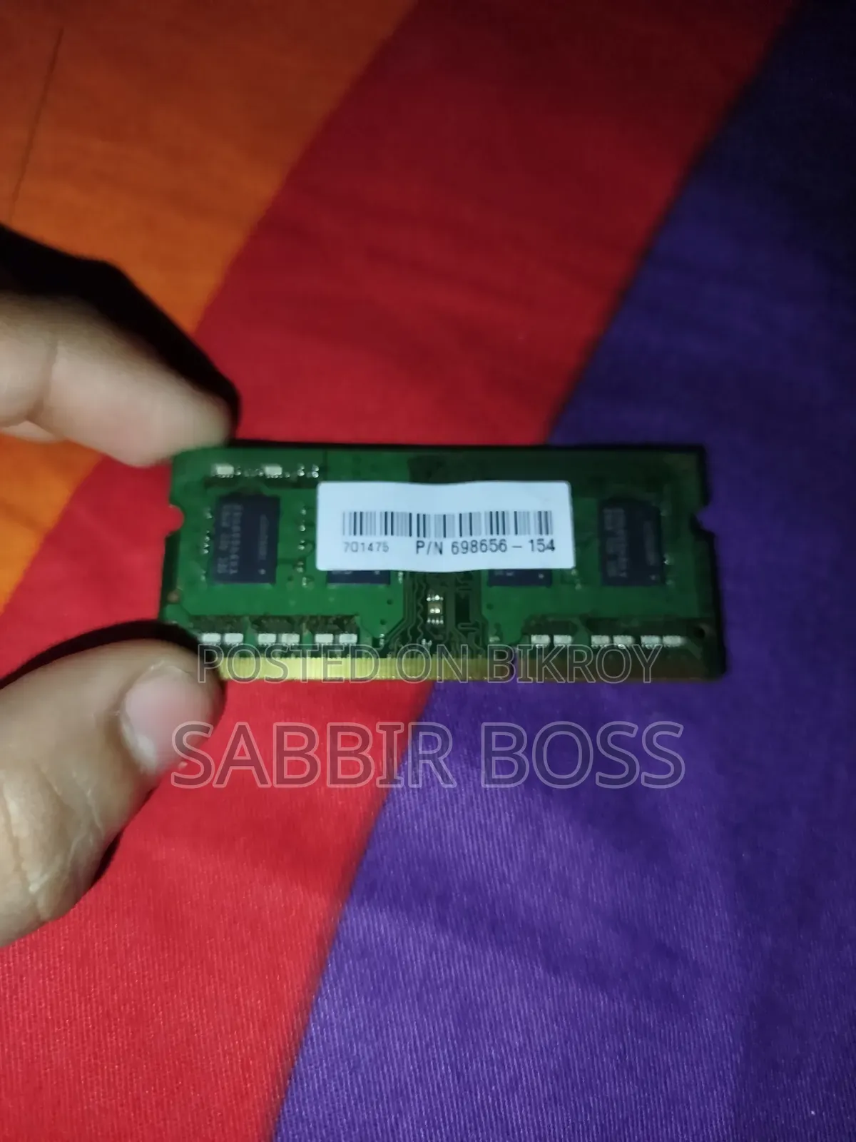 ল্যাপটপ র‍্যাম ৪ জিবি