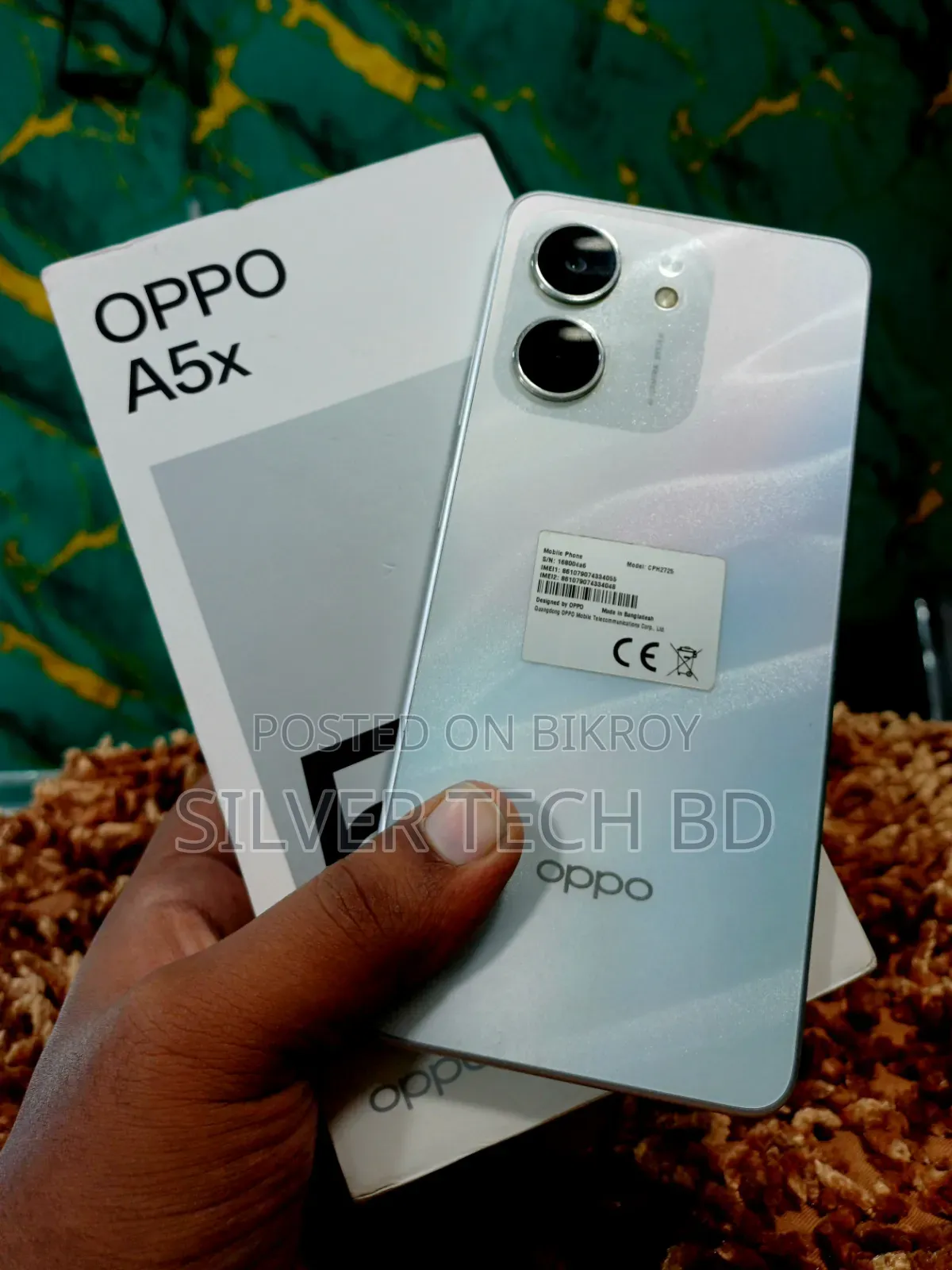 Oppo A5X 128 GB White
