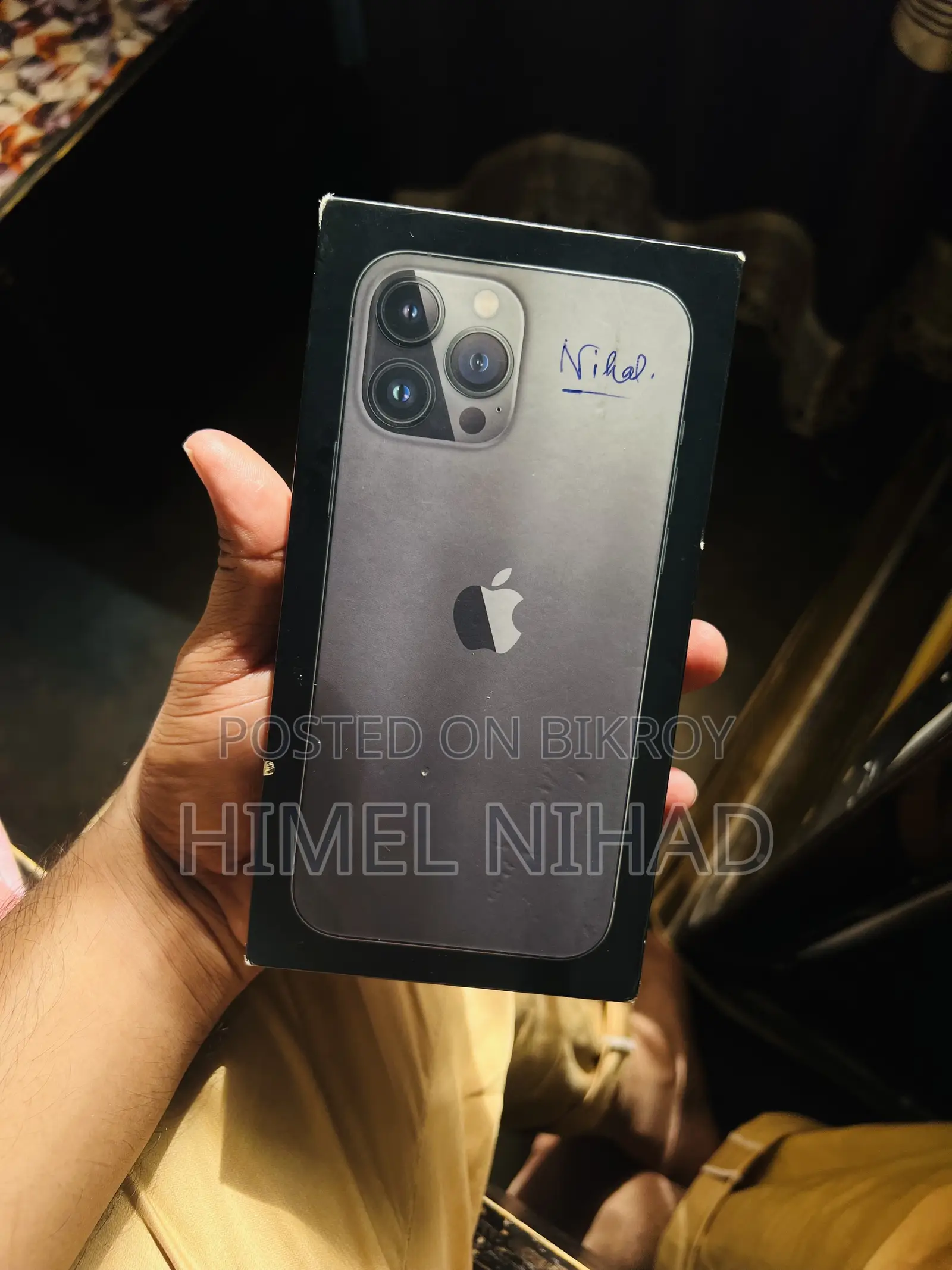 অ্যাপল আইফোন ১৩ প্রো ম্যাক্স ১২৮ জিবি ব্ল্যাক