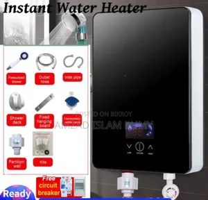 Instant Tankless Electric Water Heater LCD Touch Screen.. 6000w