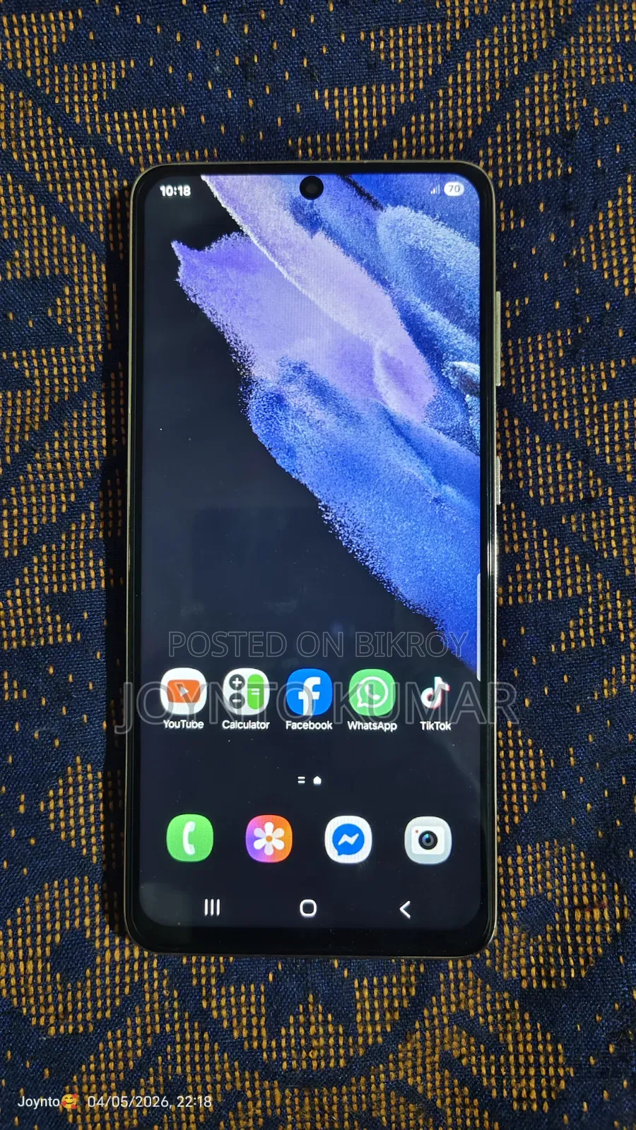 Samsung Galaxy S21 5G 128 GB Gold