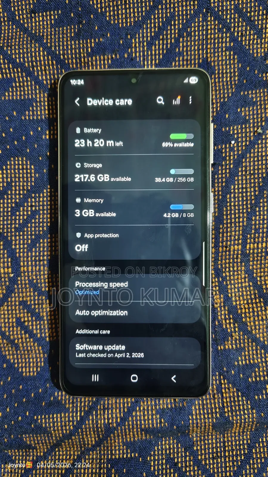 Samsung Galaxy S21 5G 128 GB Gold