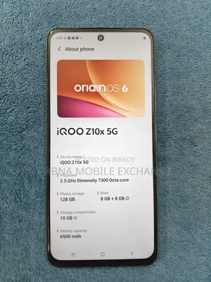 iQOO Z10x 128 GB Blue