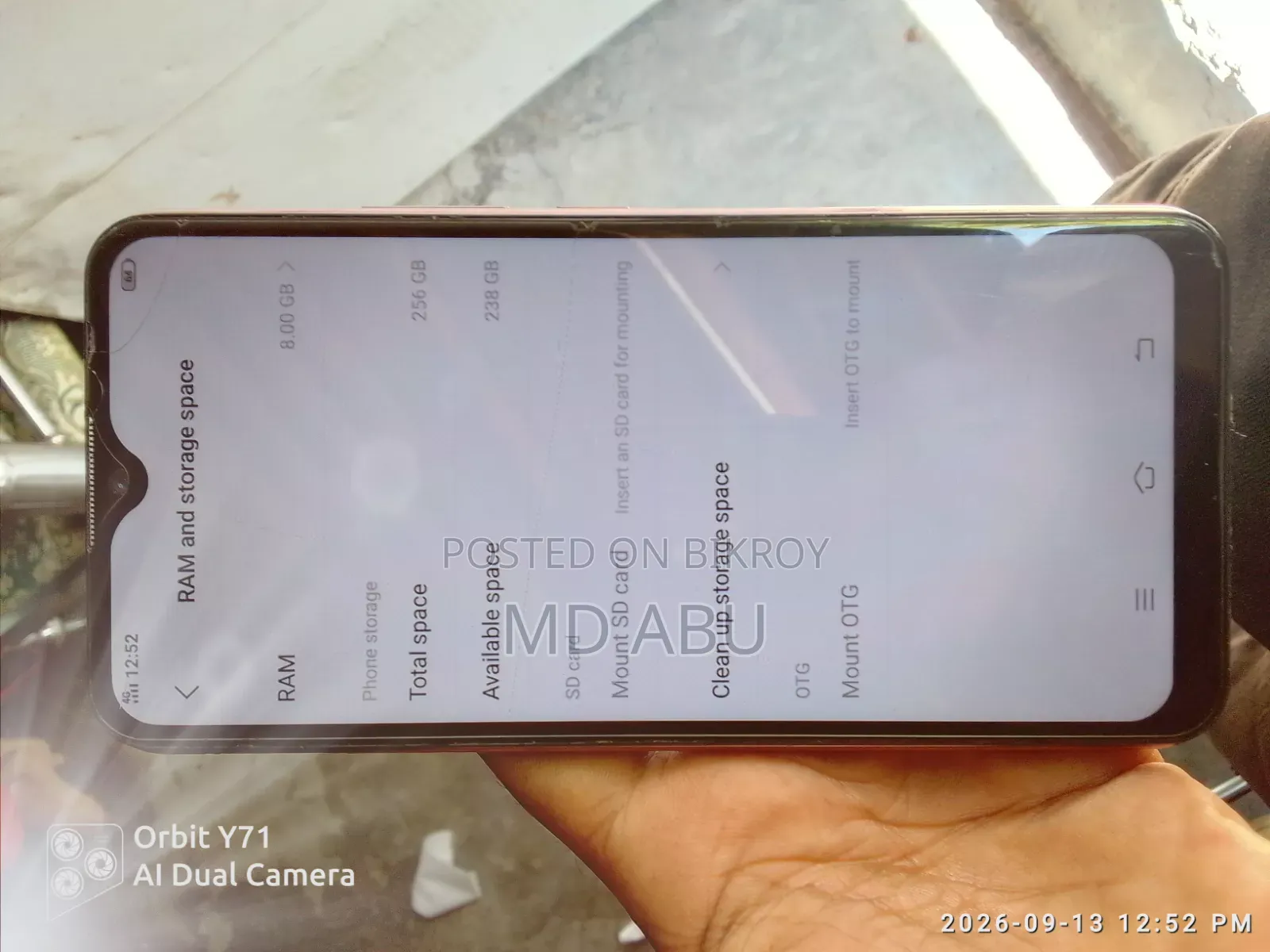 Vivo Y17 256 GB Pink