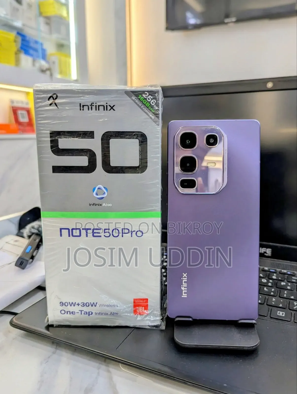 Infinix Note 50 Pro 256 GB Purple
