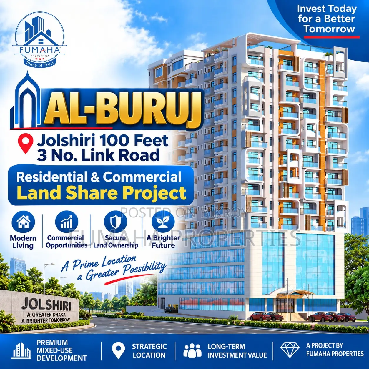 3bdrm Apartment in Al-Buruj, Jalshiri Abason for sale
