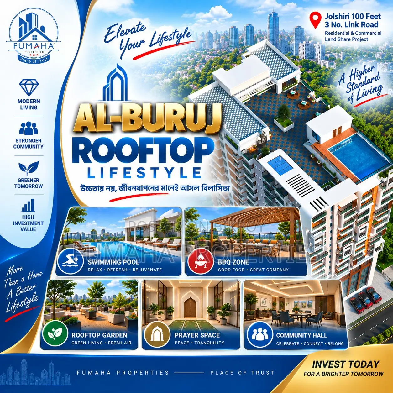 3bdrm Apartment in Al-Buruj, Jalshiri Abason for sale