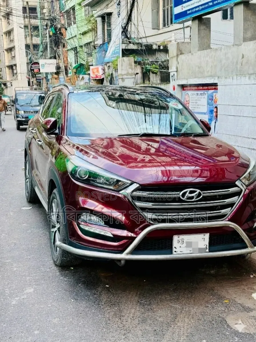 Hyundai Tucson 2017 Maroon