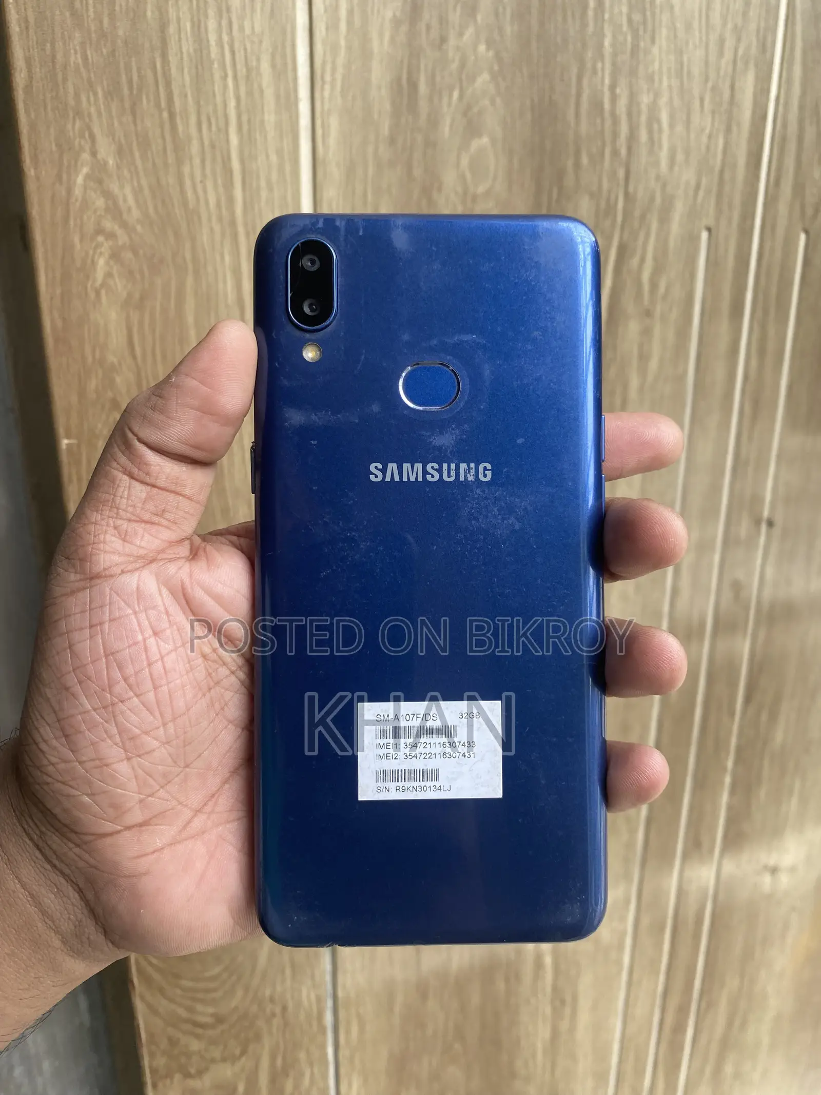 Samsung Galaxy A10s 32 GB Blue