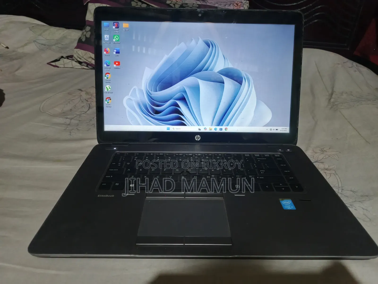 Laptop HP EliteBook 850 G3 16GB Intel Core i5 SSHD (Hybrid) 750GB
