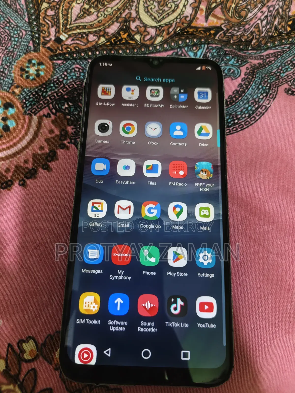 নিউ সিম্ফনি অ্যাটম ৩২ জিবি ব্লু
