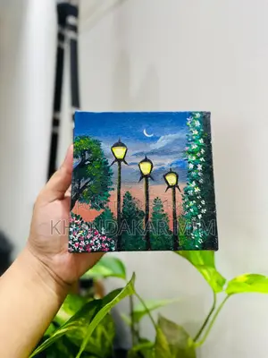 অ্যাক্রিলিক কালার ক্যানভাস
