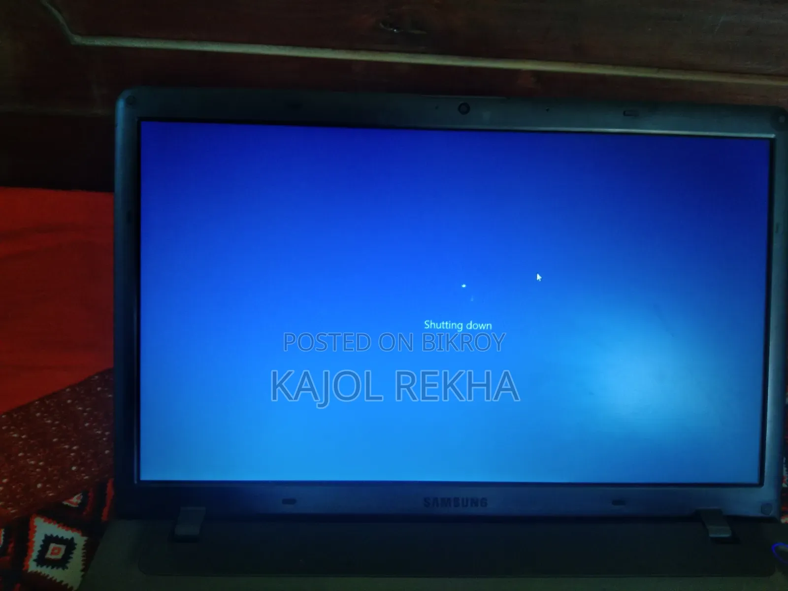 ল্যাপটপ স্যামসাং এন১১০ ৮জিবি ইন্টেল কোর আই৫ এসএসডি ১২৮জিবি