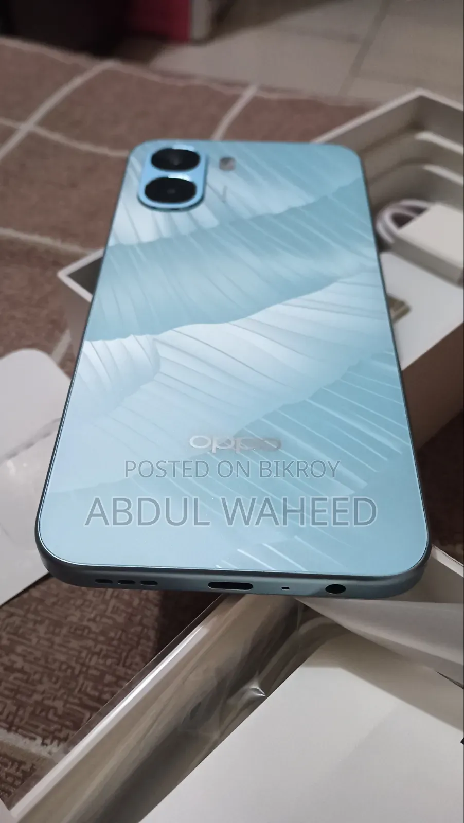 New Oppo A6x 128 GB Blue