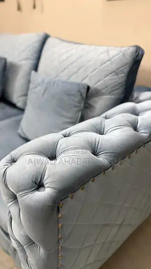 Premium Turquoise Blue Sofa Set for Sale
