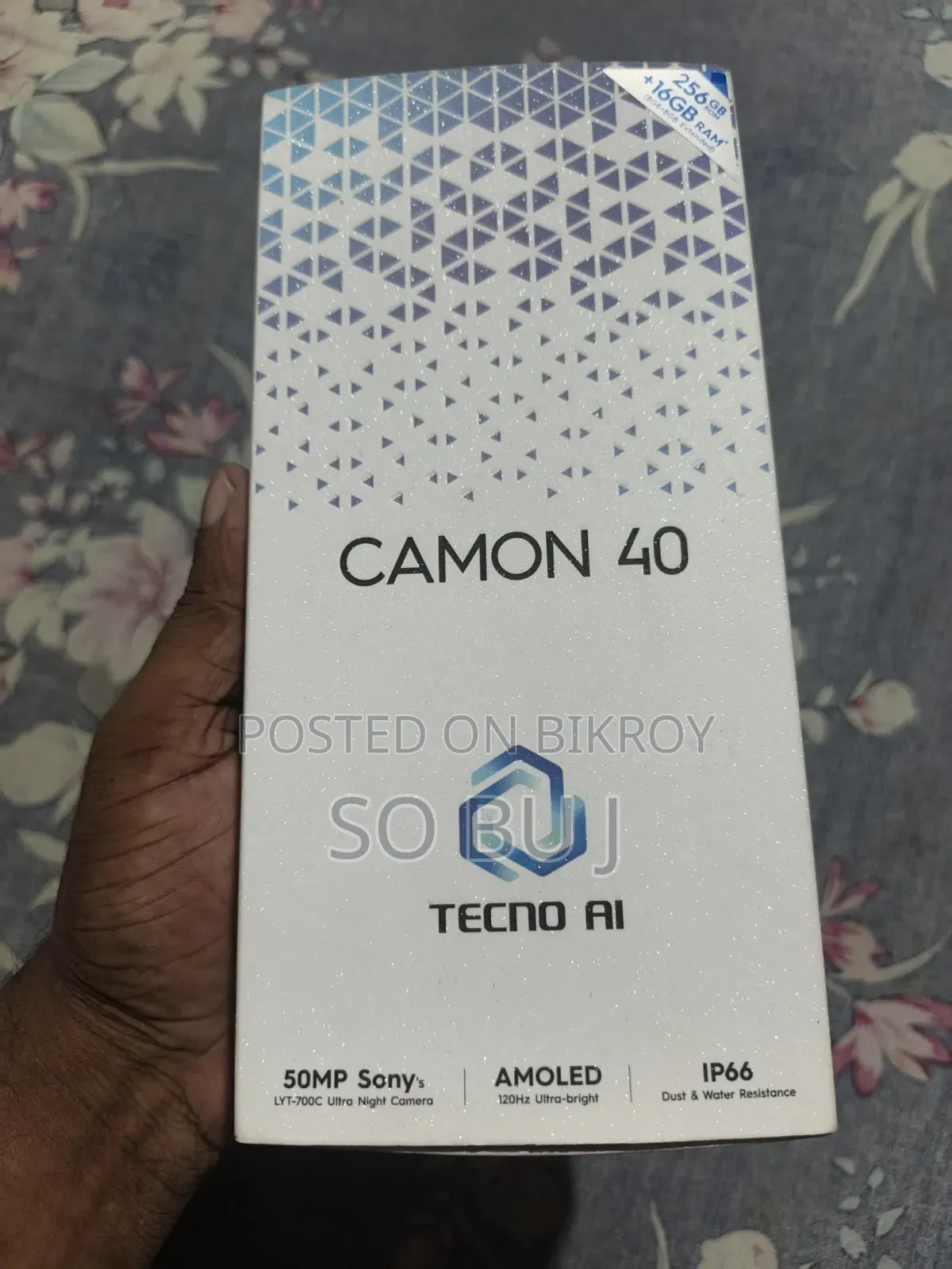 Tecno Camon 40 256 GB Blue