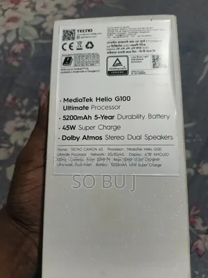 Tecno Camon 40 256 GB Blue