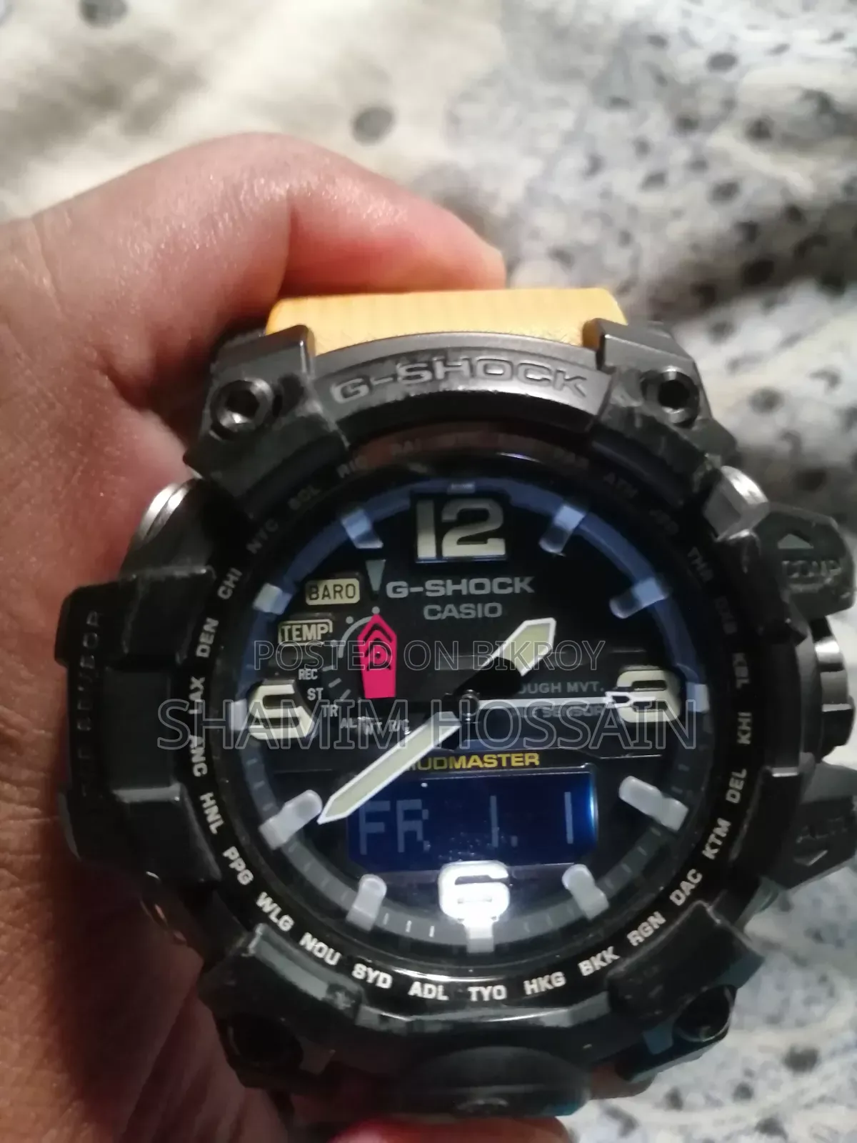 Casio G-Shock Mudmaster GWG-1000-1A9 | Original | Saudi Arabia