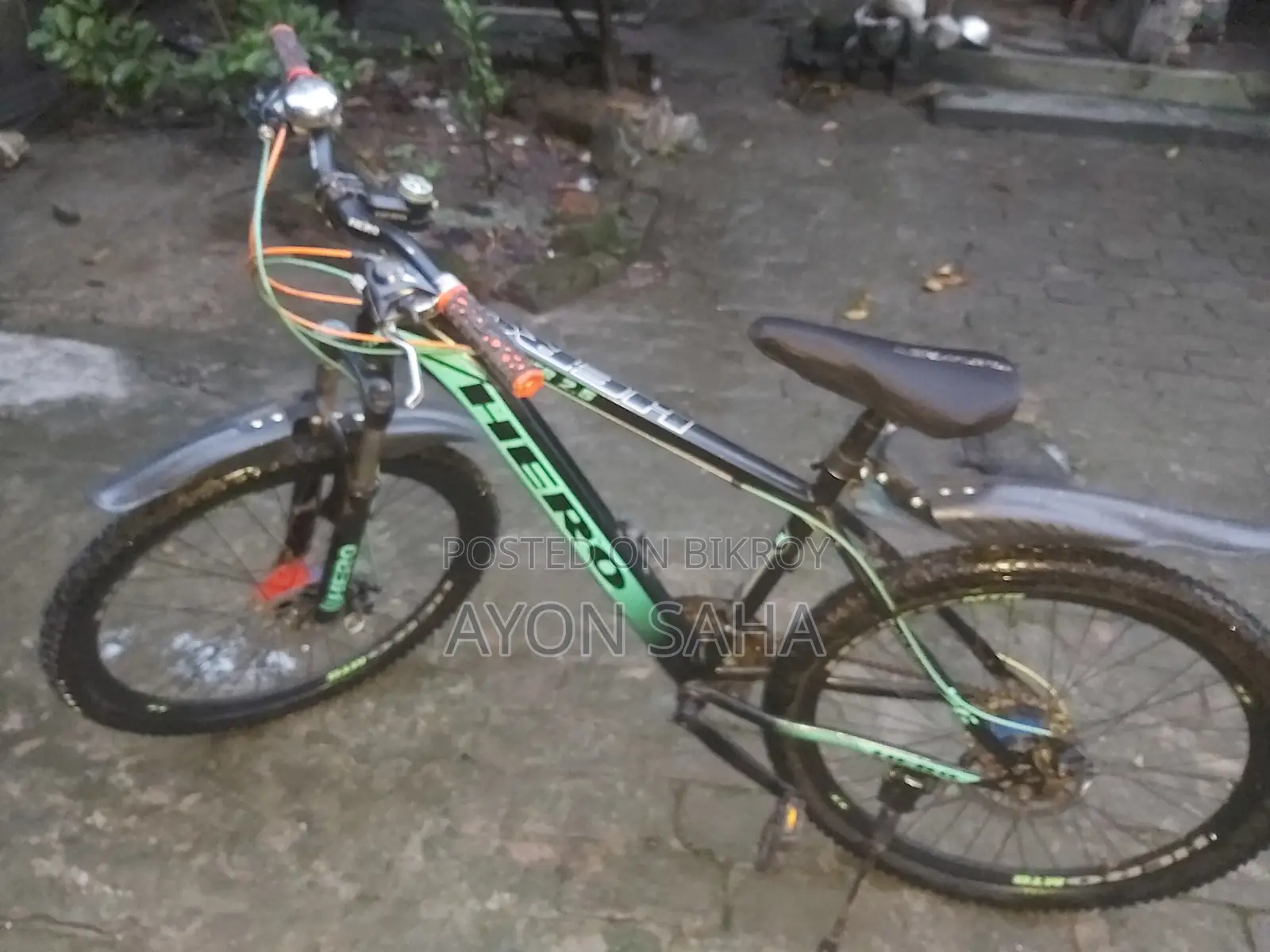 সাইকেল একদম নতুন কন্ডিশন