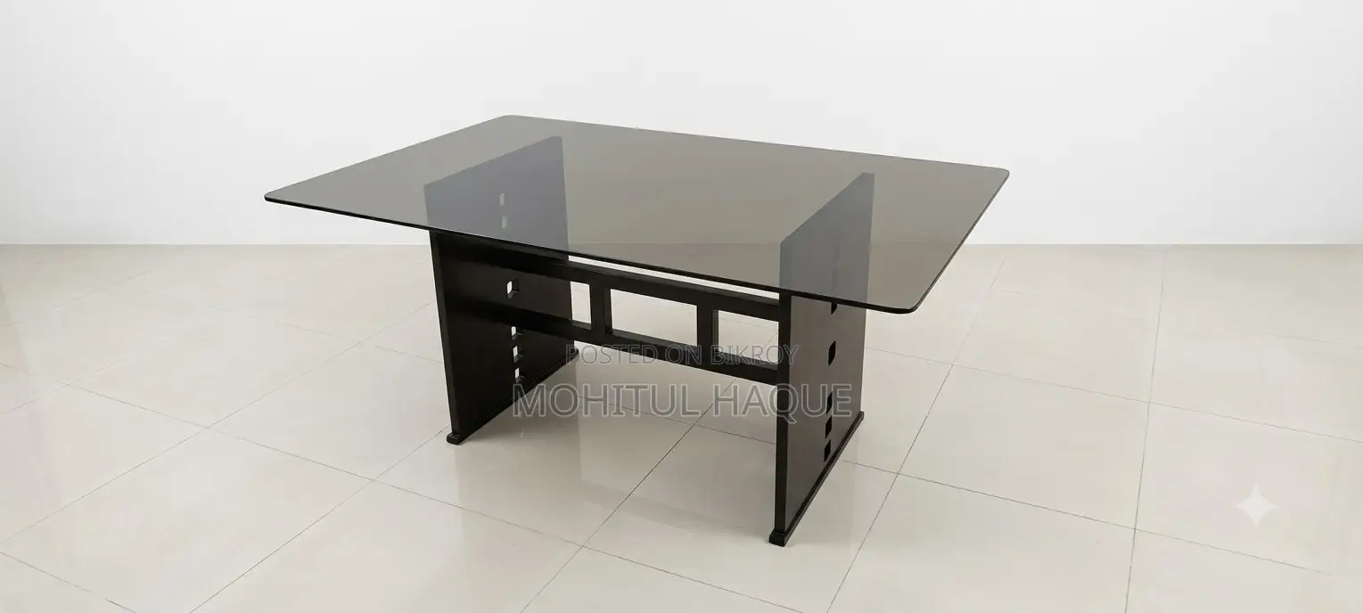 Hatil Teakwood Dining Table With 6 Custom Made Chairs