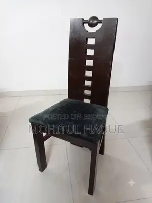 Hatil Teakwood Dining Table With 6 Custom Made Chairs