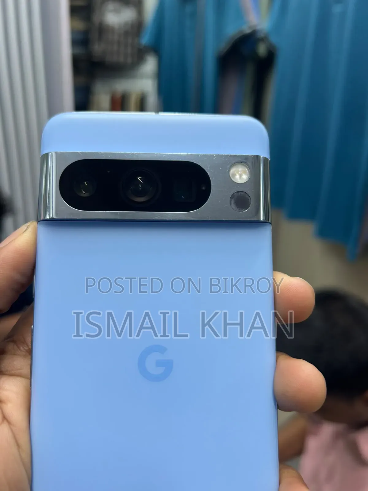 গুগল পিক্সেল ৮ প্রো ২৫৬ জিবি ব্লু