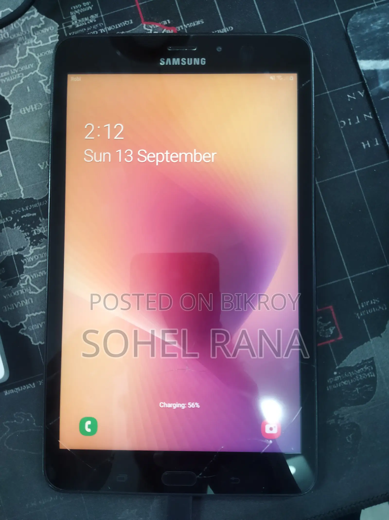 Samsung Galaxy Tab A SM-T285 16 GB Black