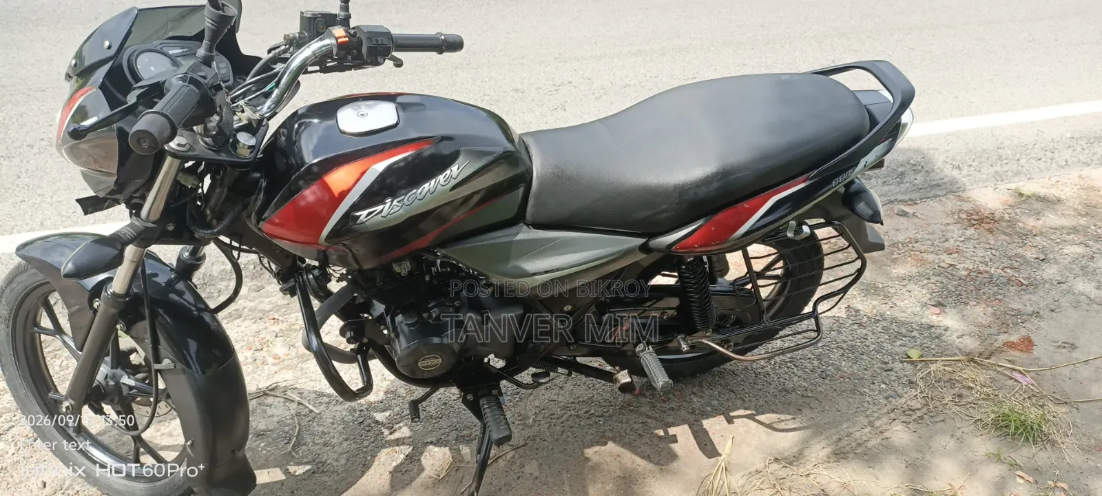 Bajaj Discover 110 2021 Black
