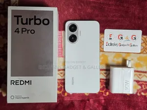 শাওমি রেডমি টার্বো ৪ প্রো ২৫৬ জিবি হোয়াইট