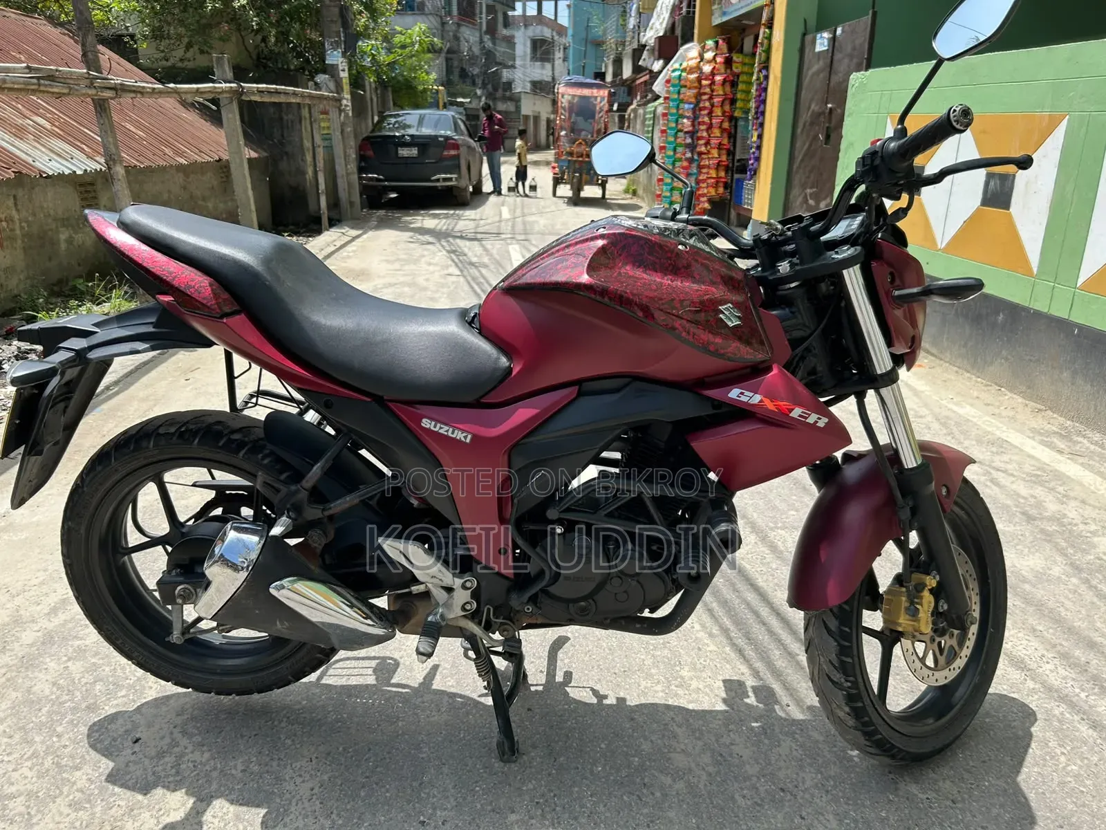 Suzuki Gixxer 2022 Red