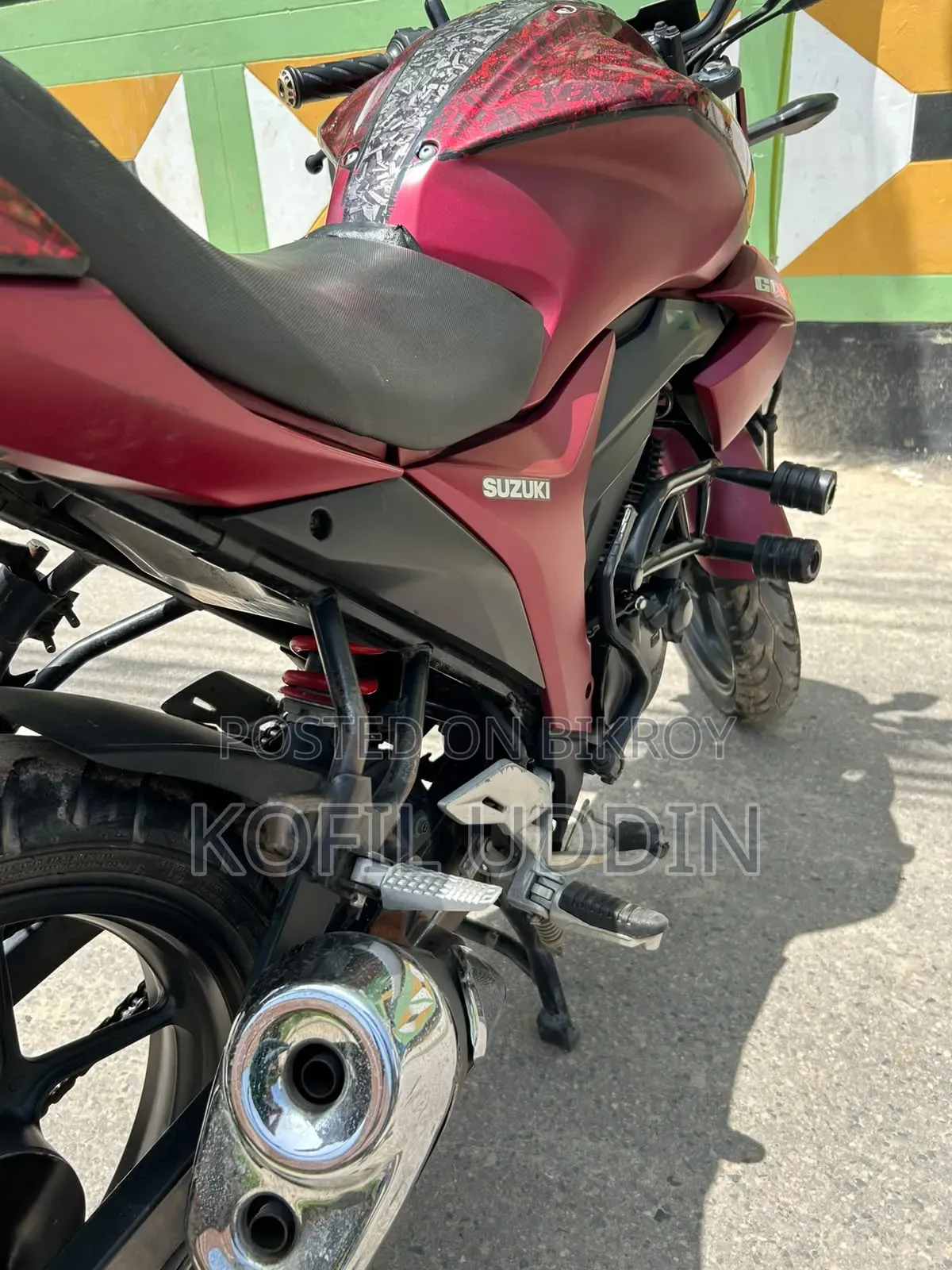 Suzuki Gixxer 2022 Red