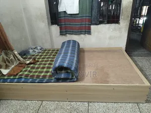 A single bed and a table will be sold