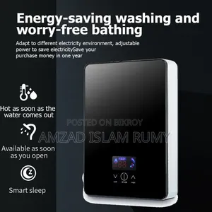 Instant Tankless Electric Water Heater LCD Touch Screen.. 6000w