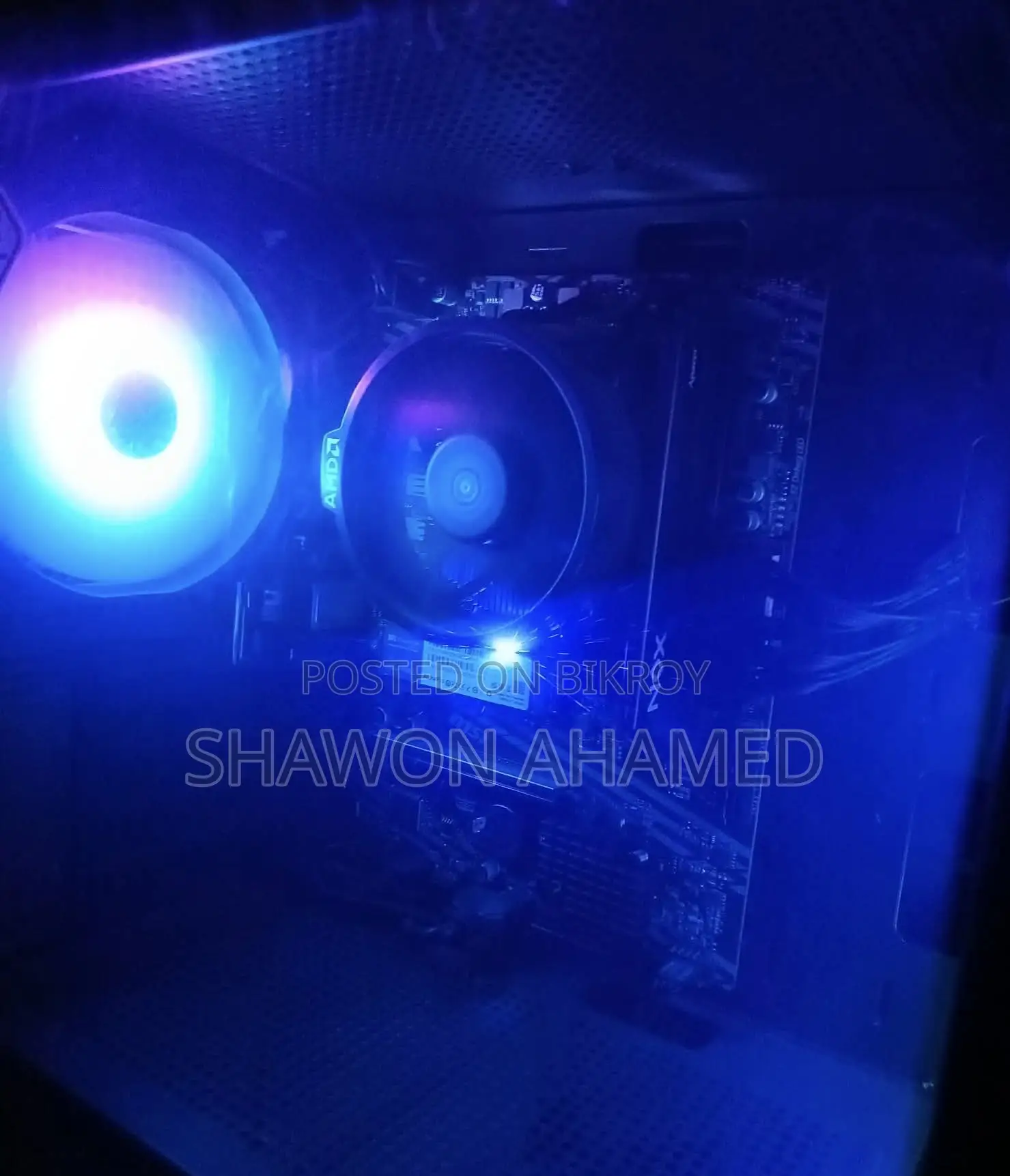 Desktop Computer MSI Model 16GB AMD Ryzen 7 SSD 256GB