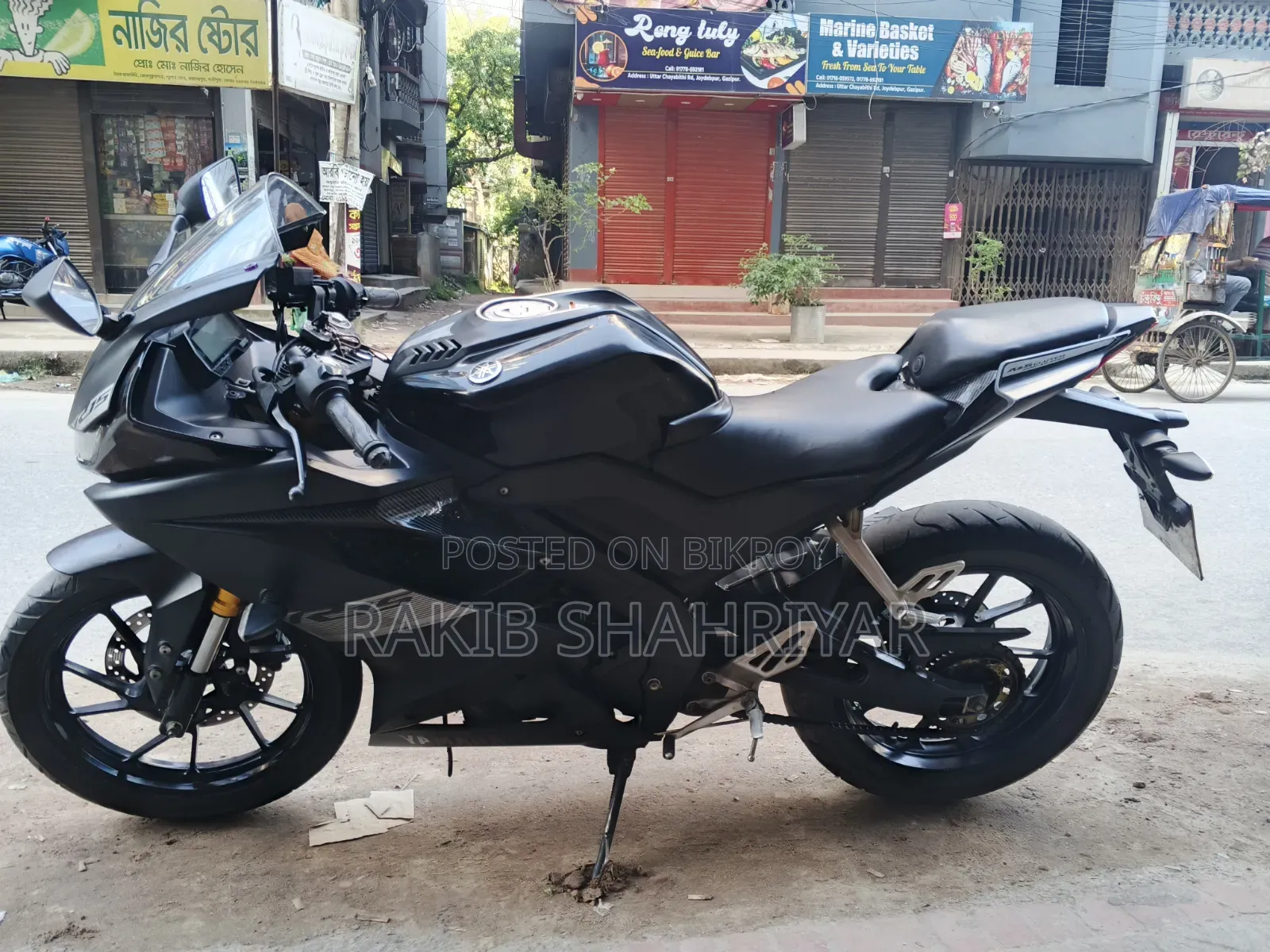 Yamaha R15 V3 2021 Black