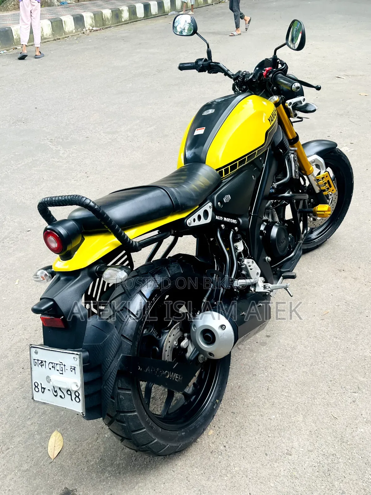 নতুন ইয়ামাহা এমটি-১৫ ২০২২ ইয়েলো