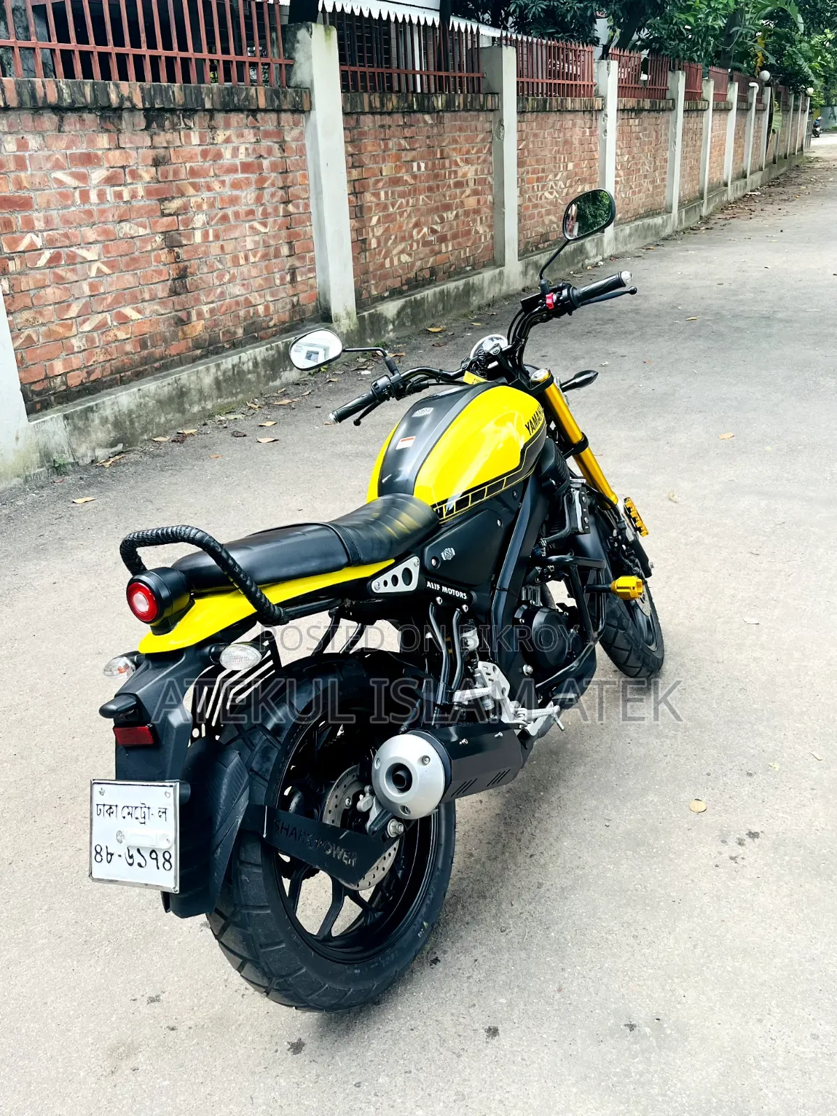 নতুন ইয়ামাহা এমটি-১৫ ২০২২ ইয়েলো