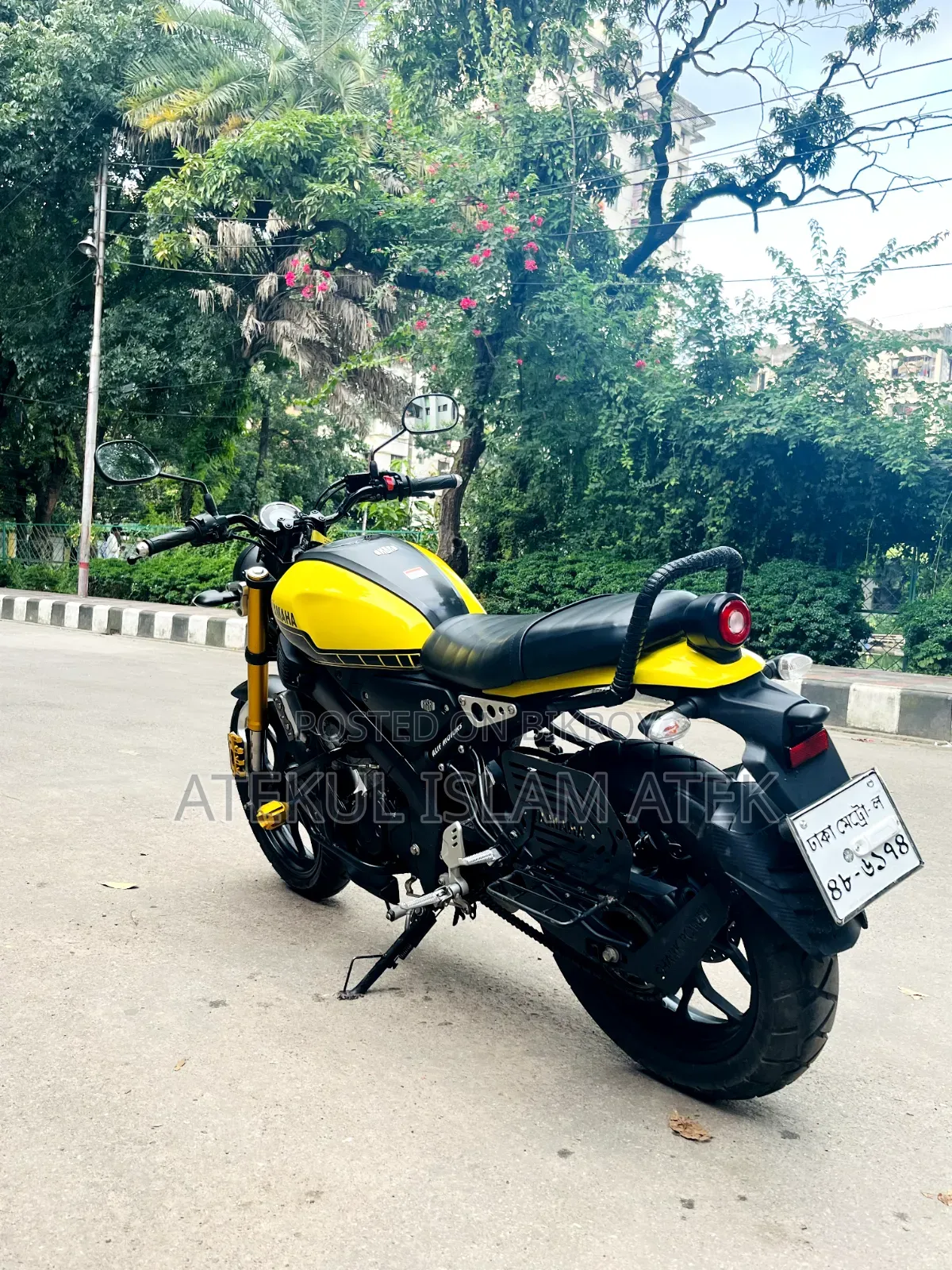 নতুন ইয়ামাহা এমটি-১৫ ২০২২ ইয়েলো