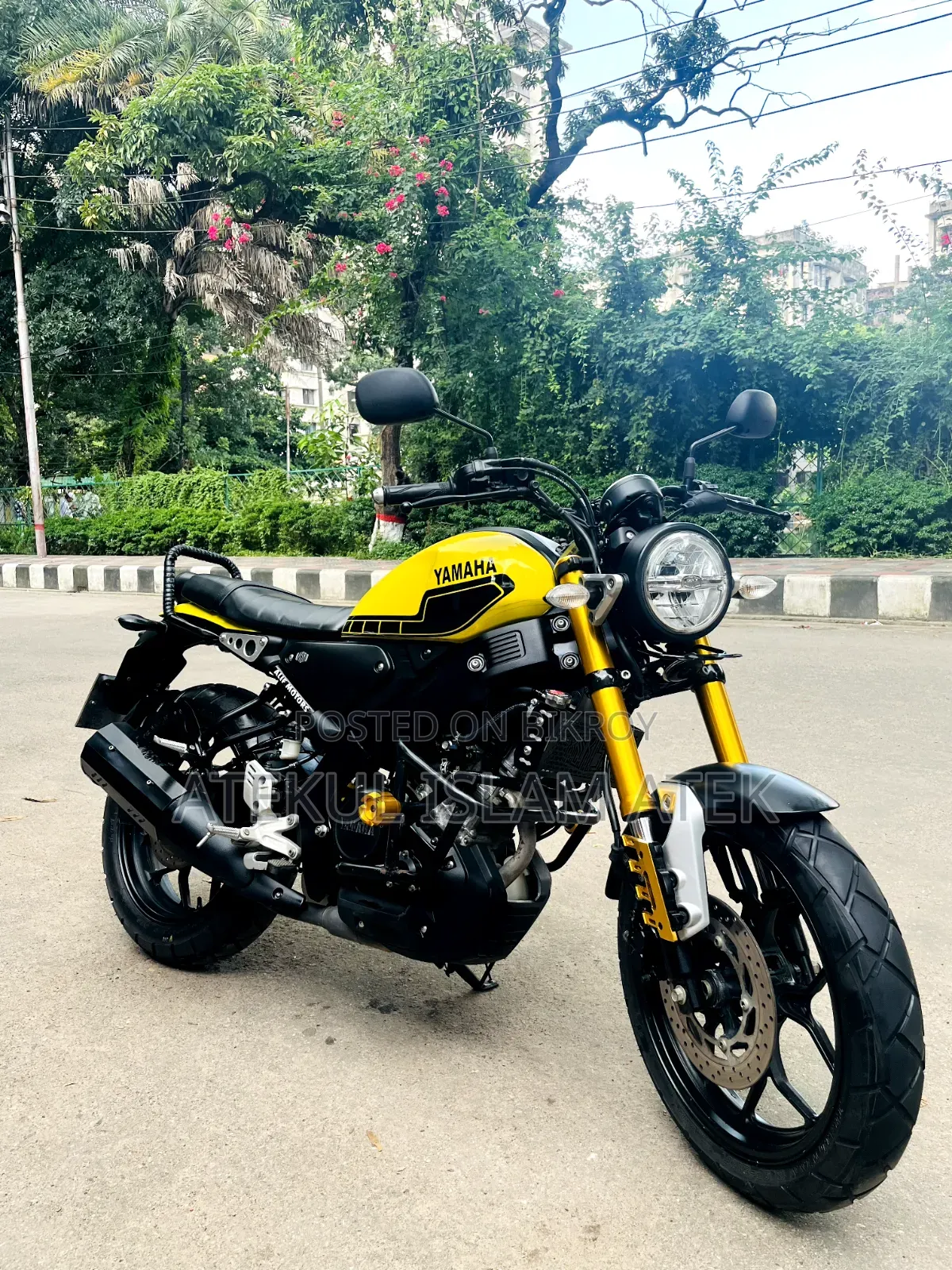 নতুন ইয়ামাহা এমটি-১৫ ২০২২ ইয়েলো